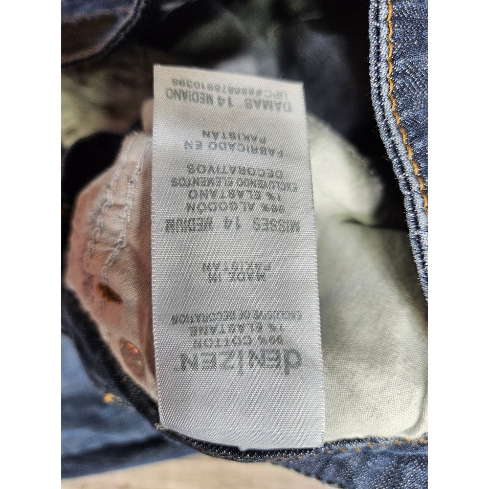 Denizen Levi's Totally Shaping Skinny Jeans Women 14 Medium Blue Denim - Picture 5 of 10